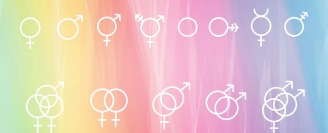 Identité de genre et orientation sexuelle - symboles